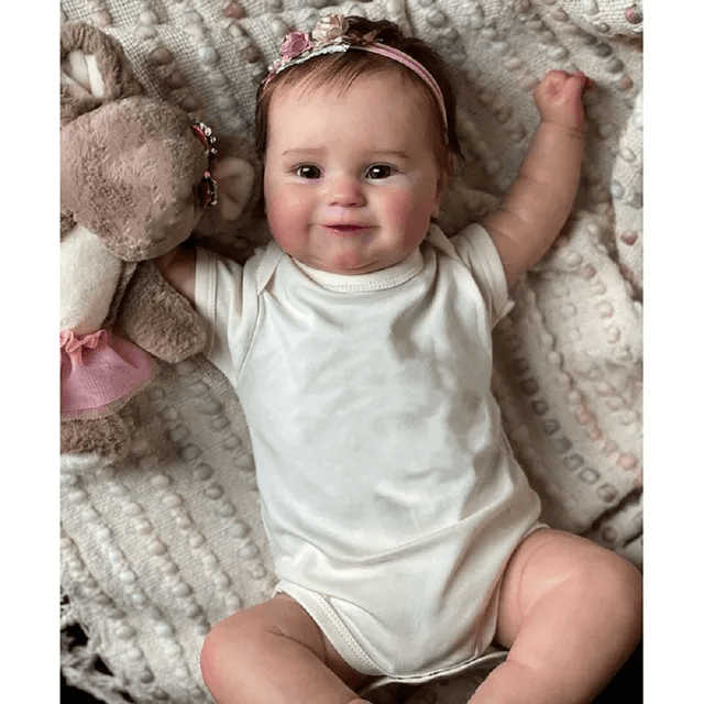 muñeca reborn hecha de silicona suave